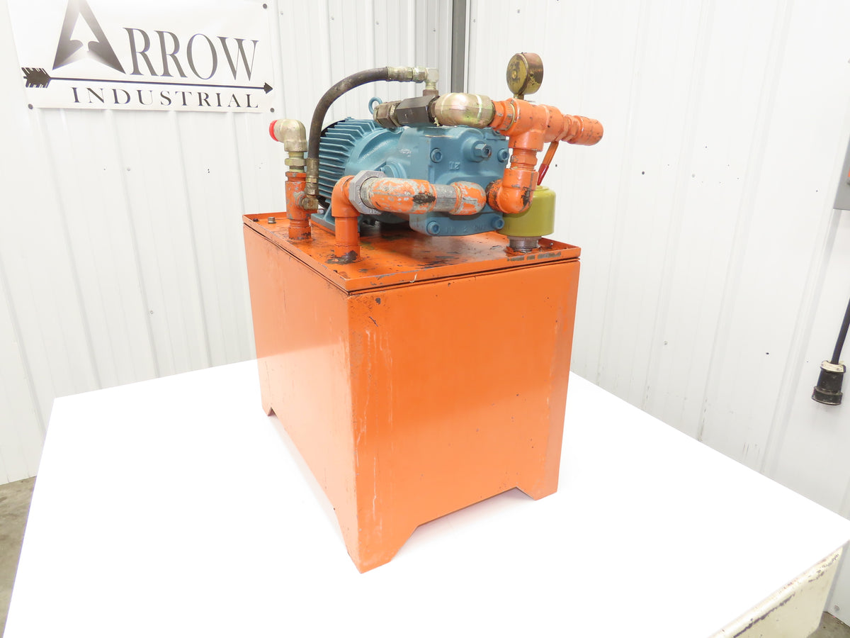 Daikin V23A1R-30 Hydraulic Power Unit 10.5GPM 20 Gal Tank 3625PSI 220V 1730RPM