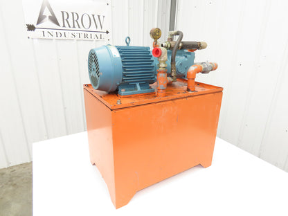 Daikin V23A1R-30 Hydraulic Power Unit 10.5GPM 20 Gal Tank 3625PSI 220V 1730RPM