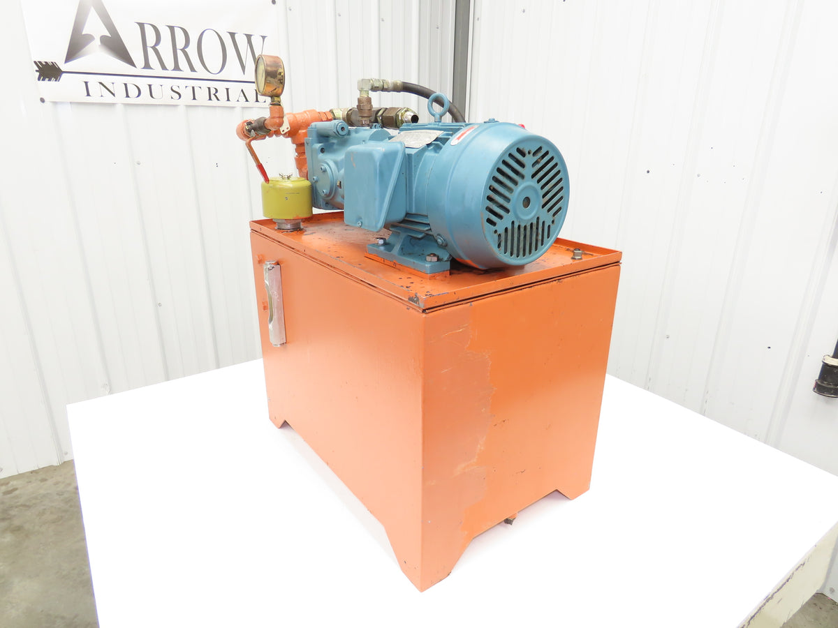 Daikin V23A1R-30 Hydraulic Power Unit 10.5GPM 20 Gal Tank 3625PSI 220V 1730RPM