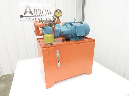 Daikin V23A1R-30 Hydraulic Power Unit 10.5GPM 20 Gal Tank 3625PSI 220V 1730RPM
