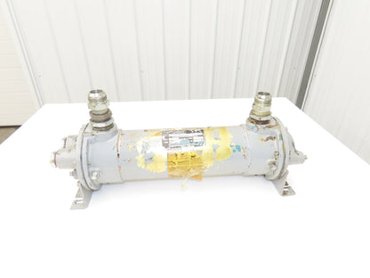 American Industrial AB-1002-C4-FP Shell & Tube Heat Exchanger 2-Pass 1.5"NPT