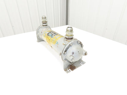 American Industrial AB-1002-C4-FP Shell & Tube Heat Exchanger 2-Pass 1.5"NPT