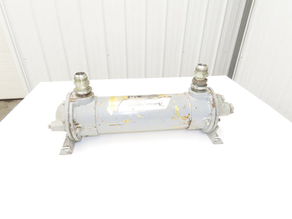 American Industrial AB-1002-C4-FP Shell & Tube Heat Exchanger 2-Pass 1.5"NPT