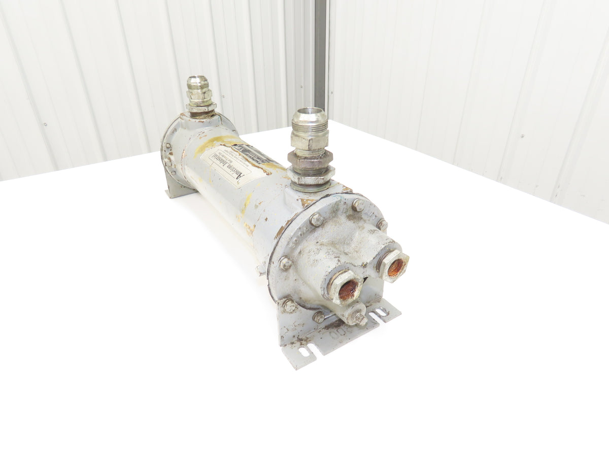 American Industrial AB-1002-C4-FP Shell & Tube Heat Exchanger 2-Pass 1.5"NPT