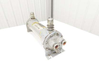 American Industrial AB-1002-C4-FP Shell & Tube Heat Exchanger 2-Pass 1.5"NPT