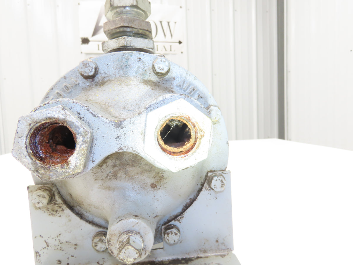 American Industrial AB-1002-C4-FP Shell & Tube Heat Exchanger 2-Pass 1.5"NPT