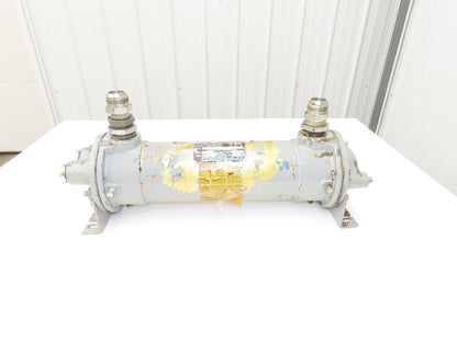 American Industrial AB-1002-C4-FP Shell & Tube Heat Exchanger 2-Pass 1.5"NPT