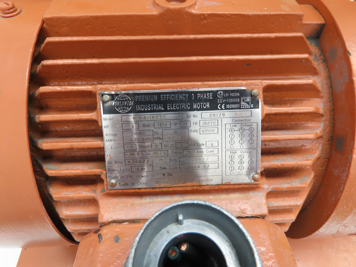 Vickers V10 1P5P 1A20 382084-1 Hydraulic Power Unit 5GPM 230/460V 3Ph 15 Gallon