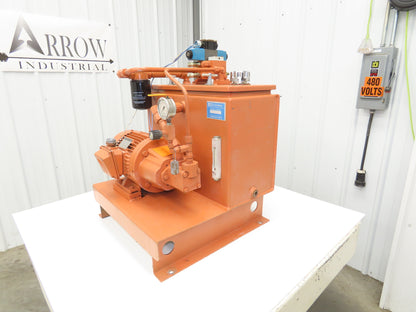 Vickers V10 1P5P 1A20 382084-1 Hydraulic Power Unit 5GPM 230/460V 3Ph 15 Gallon