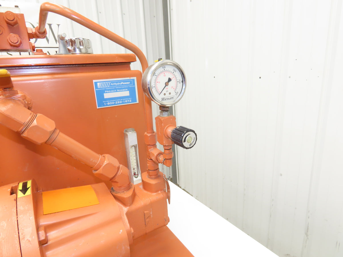 Vickers V10 1P5P 1A20 382084-1 Hydraulic Power Unit 5GPM 230/460V 3Ph 15 Gallon