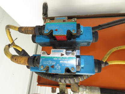 Vickers PVQ20 B2R SE1S 20 Hydraulic Power Unit 8.35GPM 3045PSI 20Gal 460V 3Ph