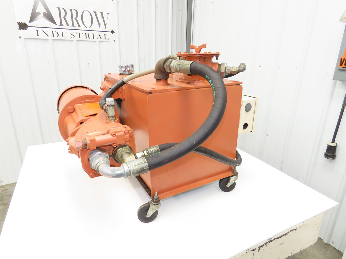 Vickers PVQ20 B2R SE1S 20 Hydraulic Power Unit 8.35GPM 3045PSI 20Gal 460V 3Ph