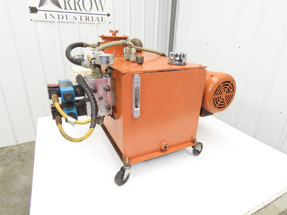Vickers PVQ20 B2R SE1S 20 Hydraulic Power Unit 8.35GPM 3045PSI 20Gal 460V 3Ph