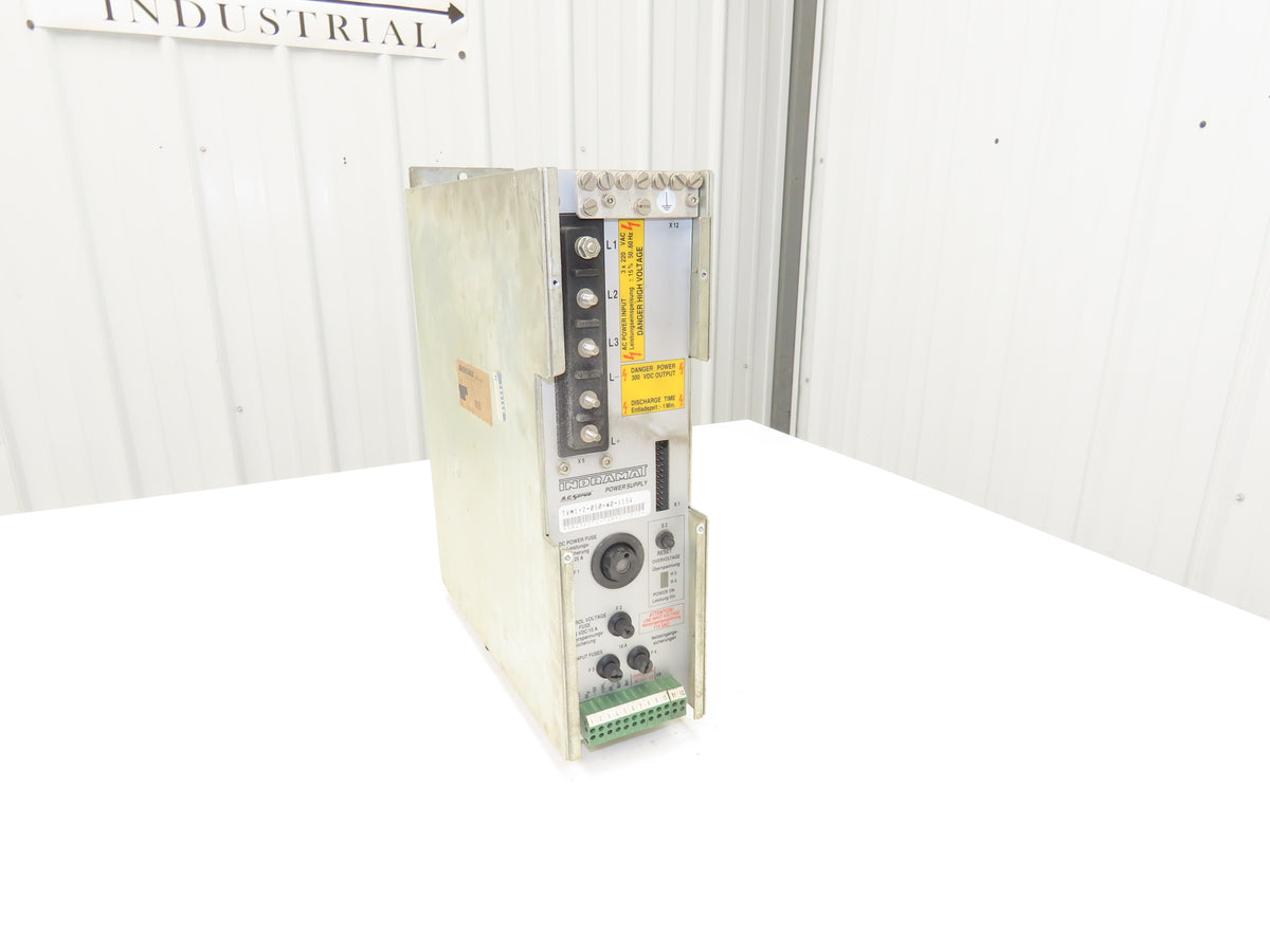 Indramat TVM1.2-050-W0-115V 300VDC Digital AC Servo Controller 115VAC Input