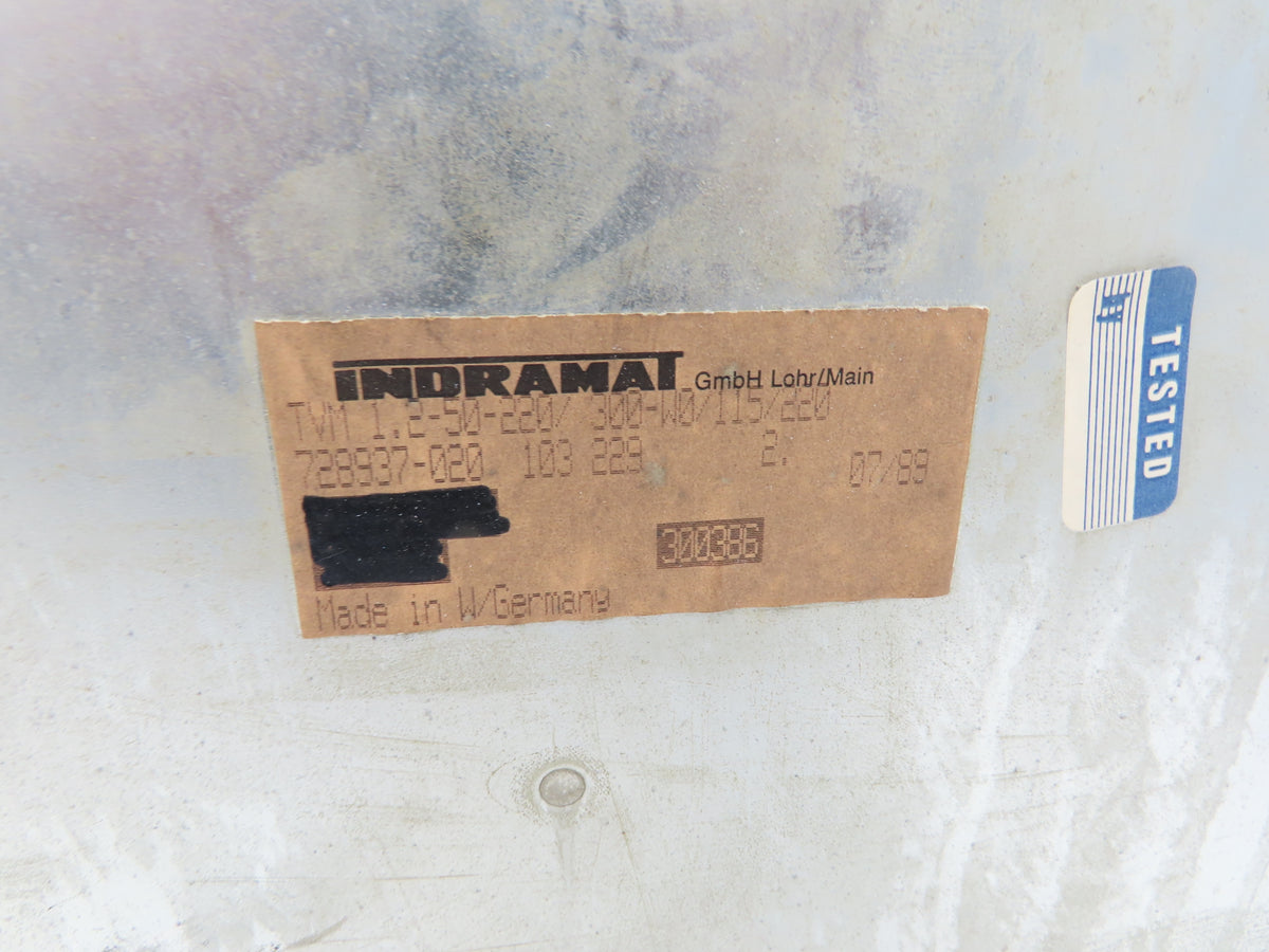 Indramat TVM1.2-050-W0-115V 300VDC Digital AC Servo Controller 115VAC Input