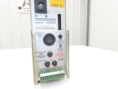 Indramat TVM1.2-050-W0-115V 300VDC Digital AC Servo Controller 115VAC Input