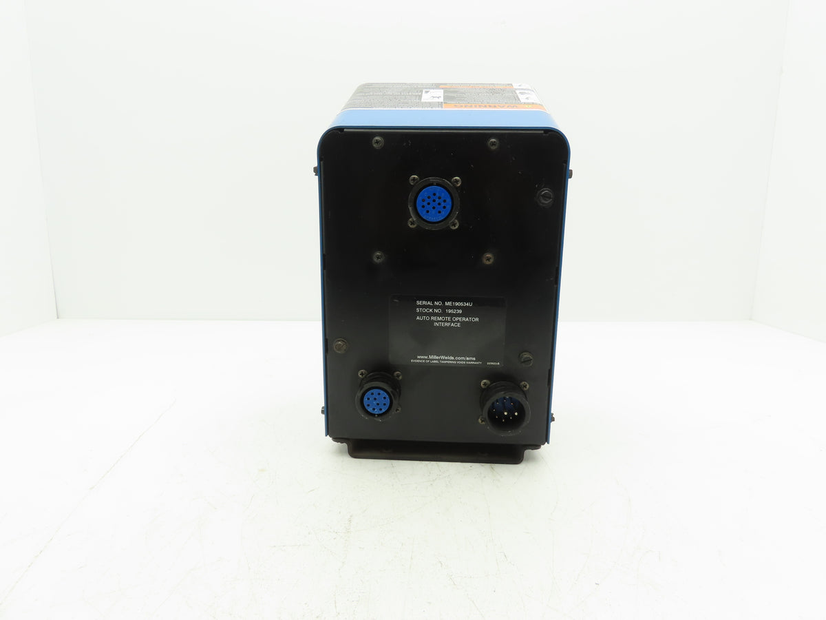 Miller 195239 HMI Auto ROI Remote Operator Interface Control & Display Module