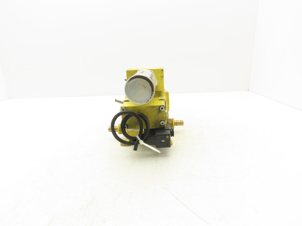 Ross DM2CNA42A21 Pneumatic Double Valve 1/2" NPT Base 24VDC Solenoid