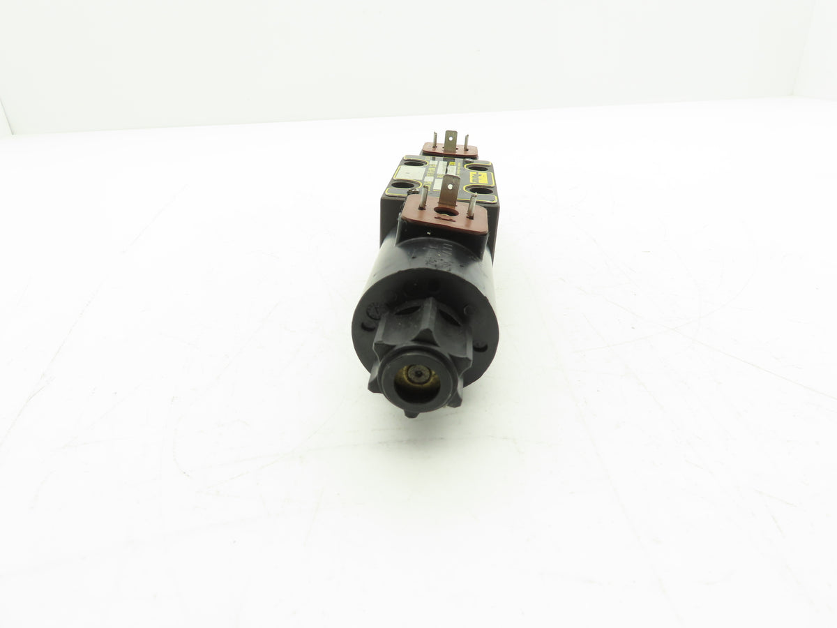 Parker D1VW004CNJWM Hydraulic Directional Solenoid Valve 4/3 Way 5000 PSI 24VDC