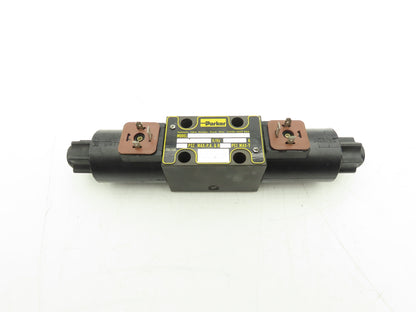 Parker D1VW004CNJWM Hydraulic Directional Solenoid Valve 4/3 Way 5000 PSI 24VDC