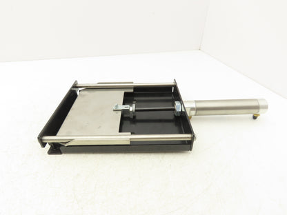 04A-09 Slide Gate 3" x 6" Opening Bimba Double Acting Cylinder 1" x 3" 250 PSI
