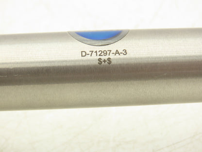 04A-09 Slide Gate 3" x 6" Opening Bimba Double Acting Cylinder 1" x 3" 250 PSI