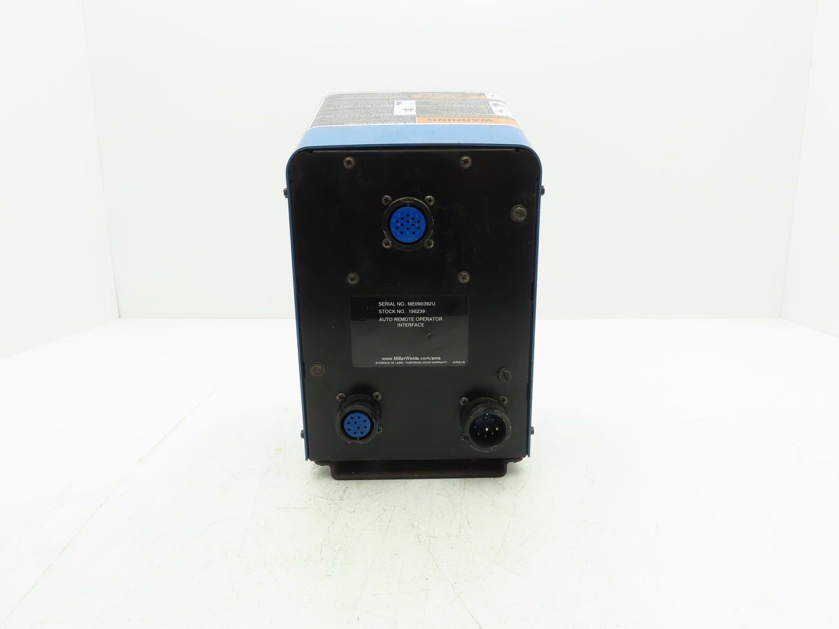 Miller 195239 HMI Auto ROI Remote Operator Interface Control & Display Module