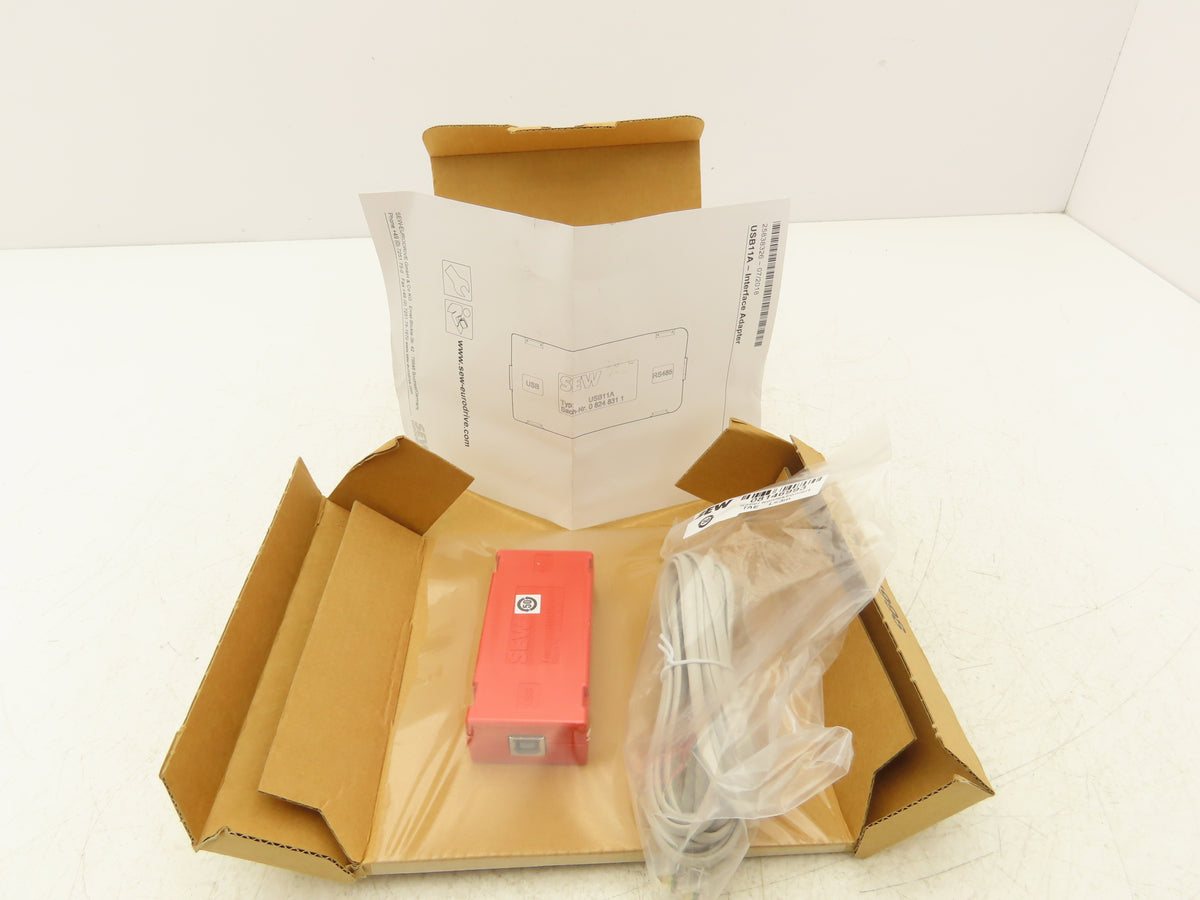 Sew USB11A PLC Interface Adapter Computer to SEW-Eurodrive USB 1.1/2.0 to RS485
