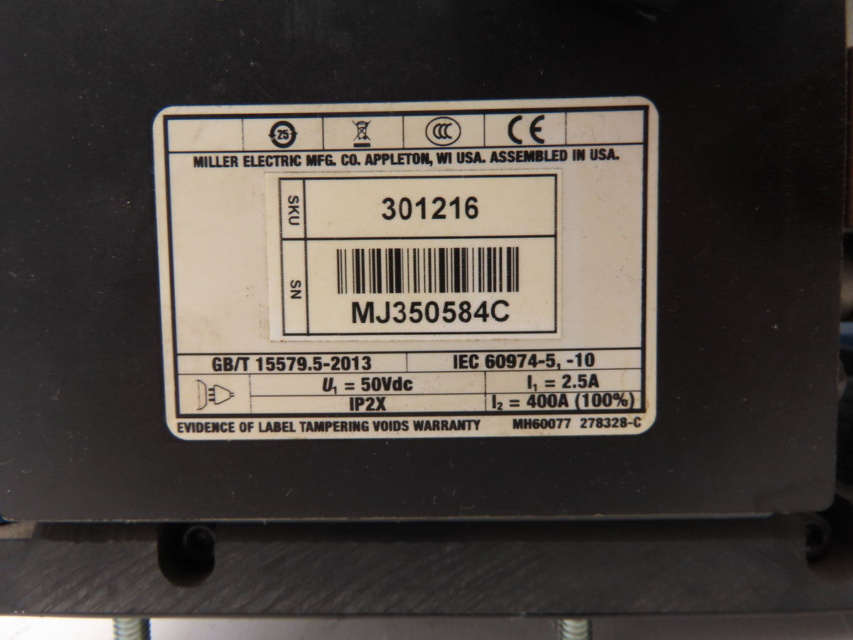 Miller 301216 Mig Robot Wire Feeder & Motor Drive Assembly 50VDC