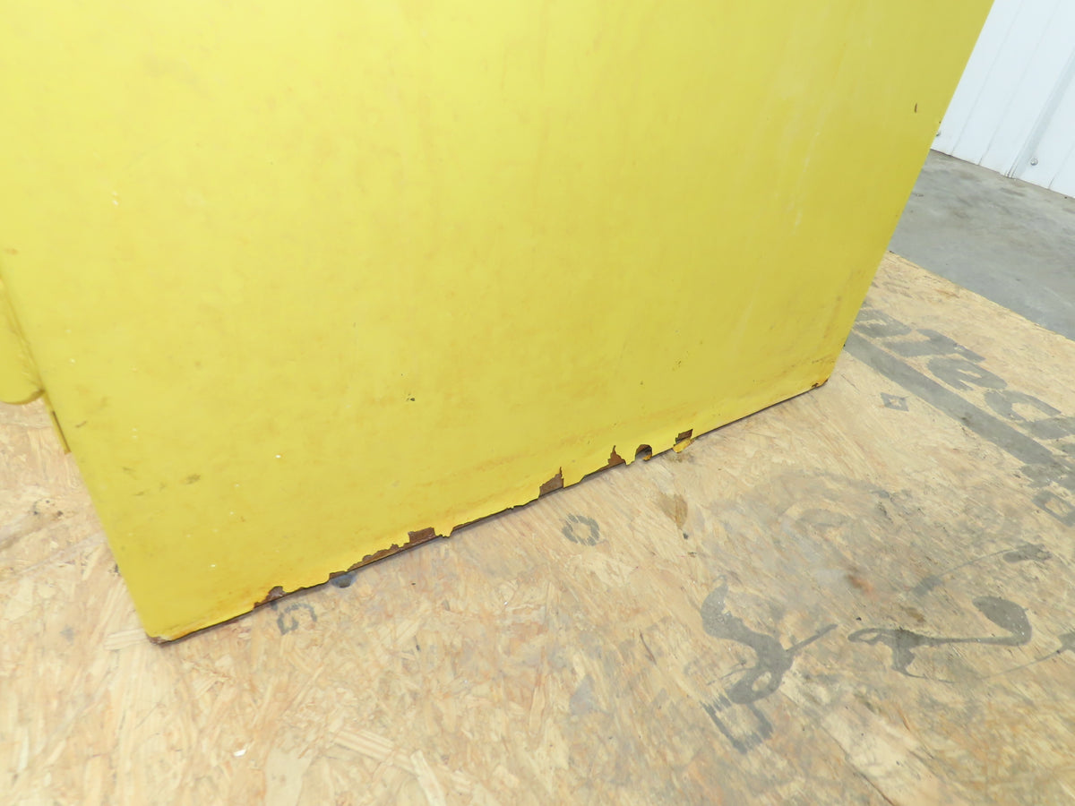 Jamco BM22 Flammable Safety Cabinet 22 Gallon Yellow Flammable Liquid 34x18x35"