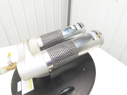 Guardair PowerQUAD 55 Gal Drum Pneumatic Venturi Vacuum Head Wet/Dry 110CFM