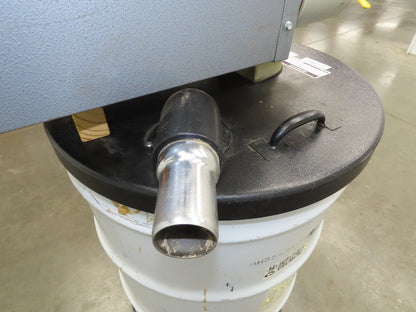 Guardair PowerQUAD 55 Gal Drum Pneumatic Venturi Vacuum Head Wet/Dry 110CFM
