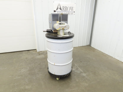 Guardair PowerQUAD 55 Gal Drum Pneumatic Venturi Vacuum Head Wet/Dry 110CFM