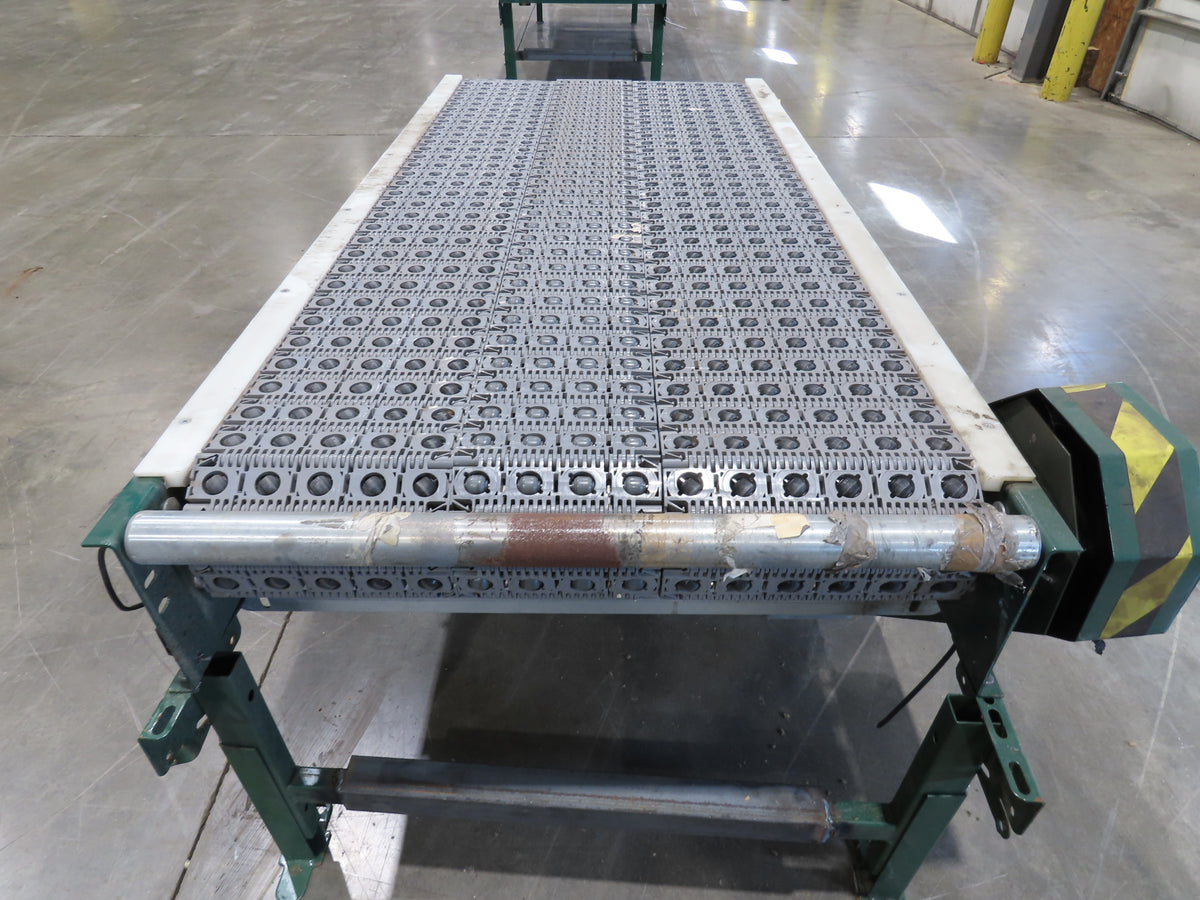 Dematic 34"x 6' ARB Singulator Package Conveyor 30"W Roller Belt 3PH 255 FPM