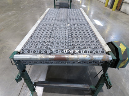 Dematic 34"x 6' ARB Singulator Package Conveyor 30"W Roller Belt 3PH 255 FPM