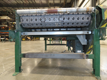 Dematic 34"x 6' ARB Singulator Package Conveyor 30"W Roller Belt 3PH 255 FPM