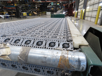 Dematic 34"x 6' ARB Singulator Package Conveyor 30"W Roller Belt 3PH 255 FPM
