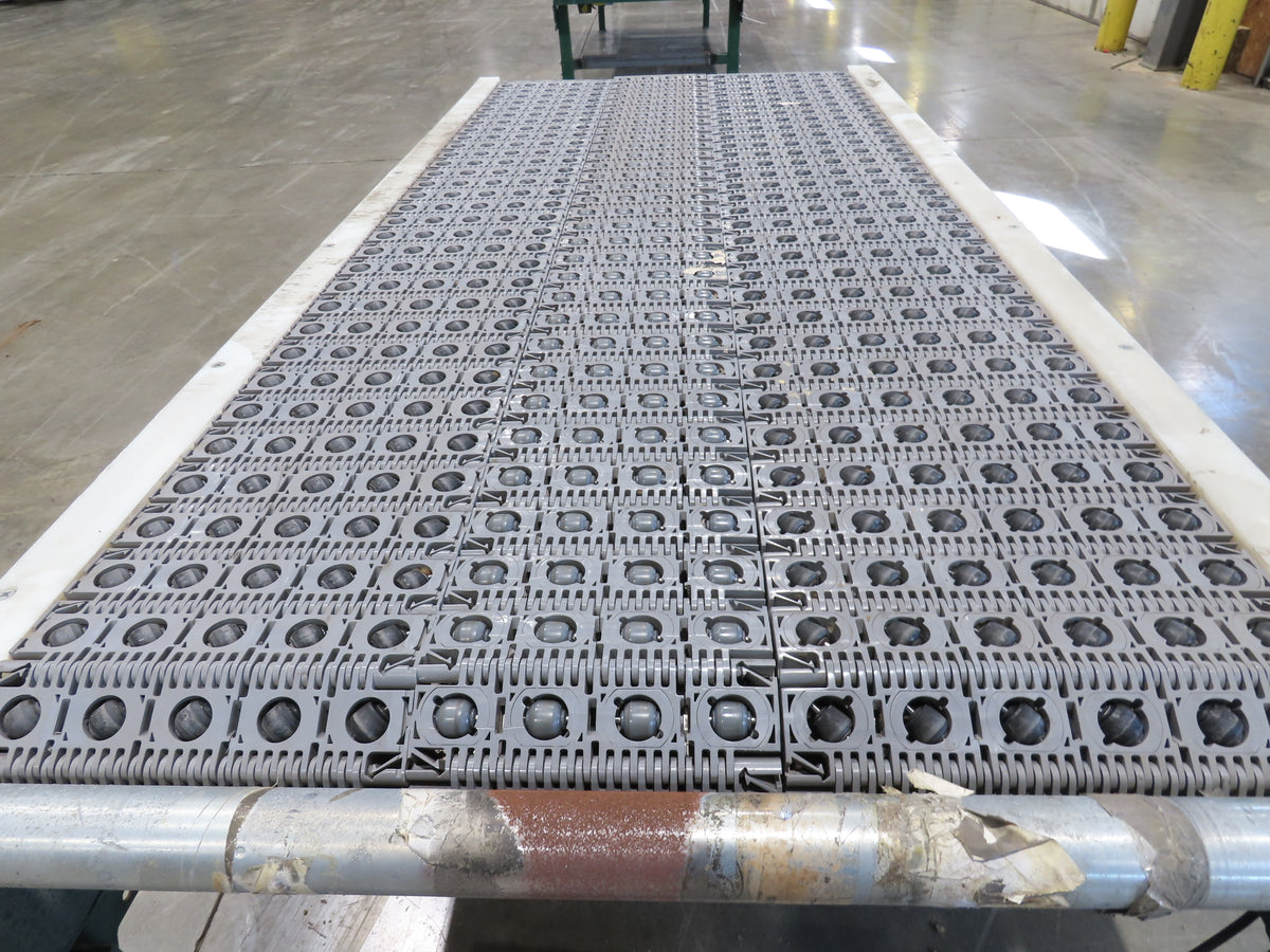 Dematic 34"x 6' ARB Singulator Package Conveyor 30"W Roller Belt 3PH 255 FPM