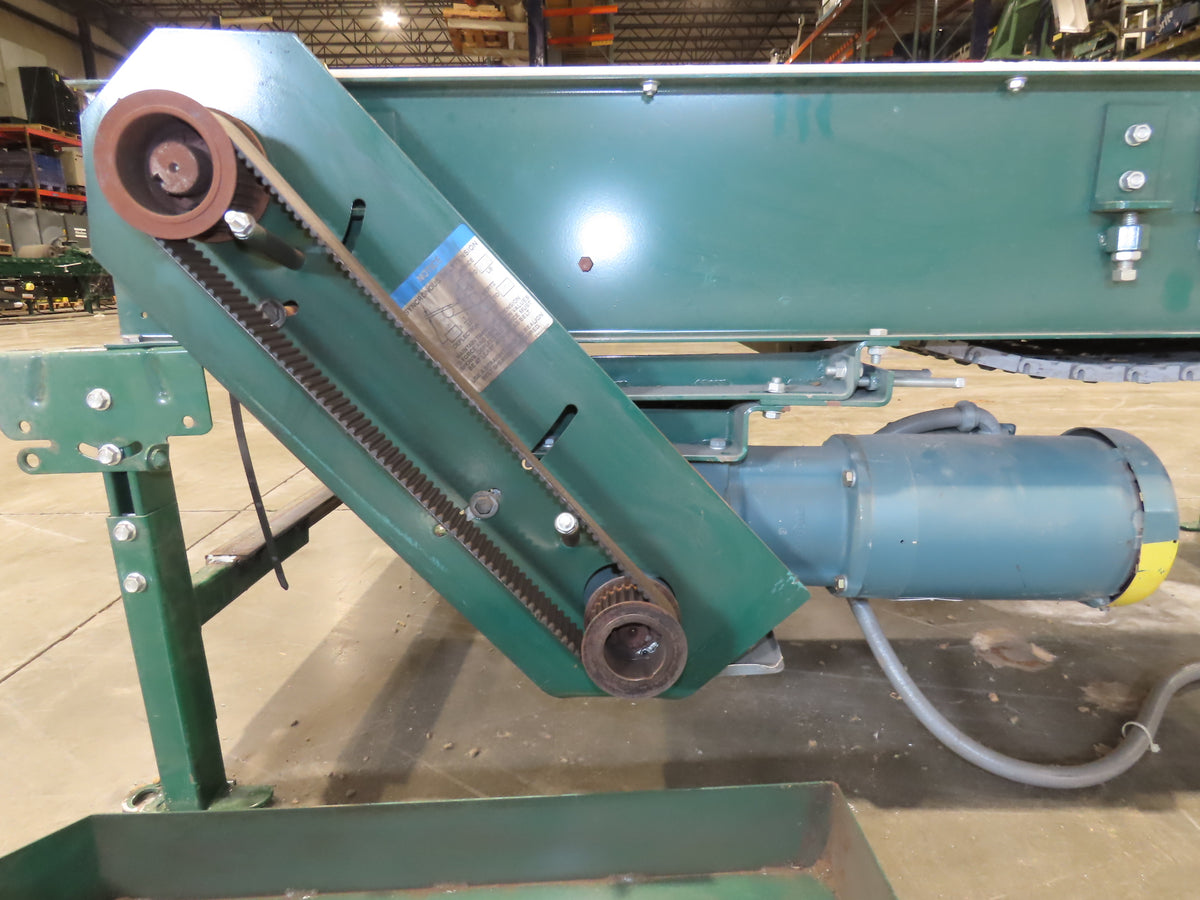 Dematic 34"x 6' ARB Singulator Package Conveyor 30"W Roller Belt 3PH 255 FPM