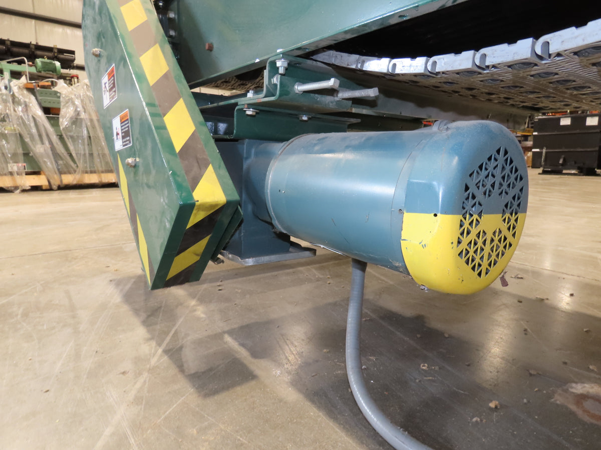 Dematic 34"x 6' ARB Singulator Package Conveyor 30"W Roller Belt 3PH 255 FPM