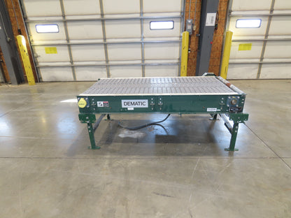Dematic 34"x 6' ARB Singulator Package Conveyor 30"W Roller Belt 3PH 255 FPM