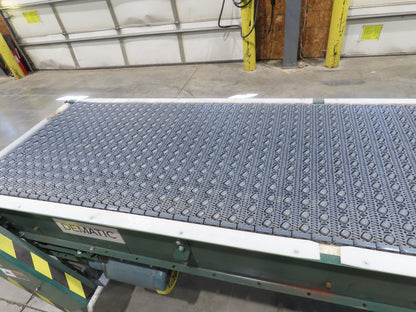 Dematic 34"x 6' ARB Singulator Package Conveyor 30"W Roller Belt 3PH 255 FPM