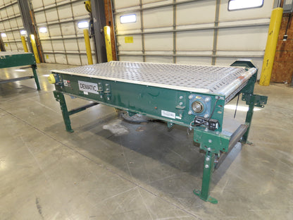 Dematic 34"x 6' ARB Singulator Package Conveyor 30"W Roller Belt 3PH 255 FPM
