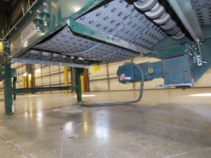 Dematic 34"x 6' ARB Singulator Package Conveyor 30"W Roller Belt 3PH 255 FPM