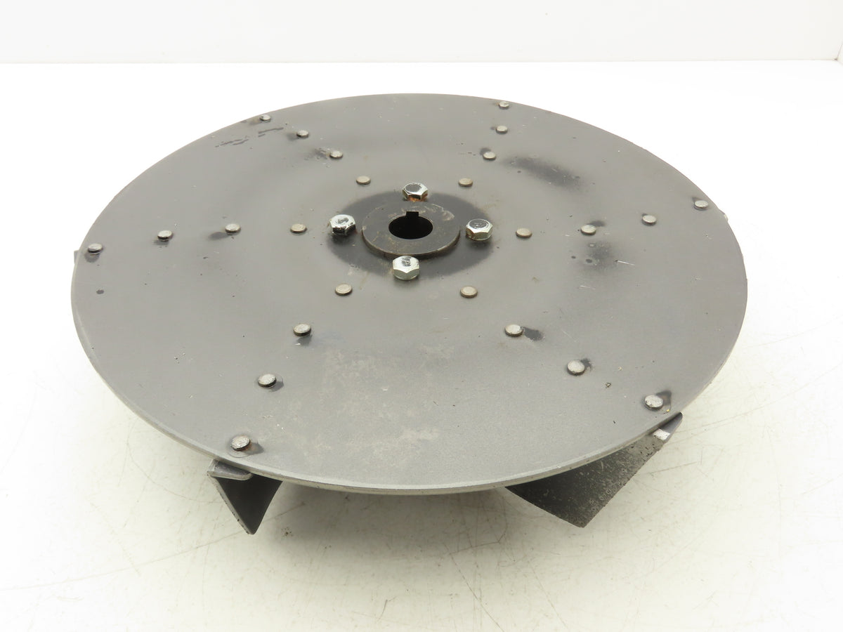 Powermatic JT9-431006 Dust Collector Fan Impeller 14" PM1900 15/16" Bore Metal
