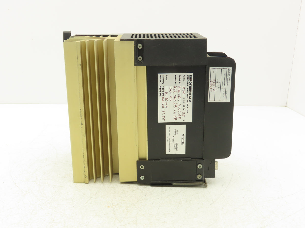 Eurotherm 462/062/29/44/073/001/00 SCR Power Controller Thyristor Unit 55A 500 V