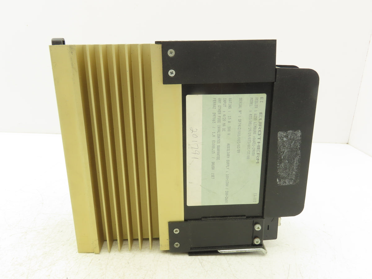 Eurotherm 455/081/29/19/073/001/37/00 SCR Power Controller Thyristor 15A 500 VAC