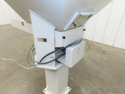 American Feeding A01-DC Vibrator Hopper Feeder 18x18" 120V 22-3/4"H Outfeed