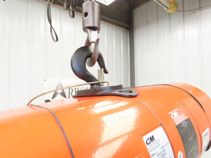 CM Lodestar Model J 1/2 Ton 1000lb Electric Chain Hoist 21' Lift 32 FPM 3PH 480V