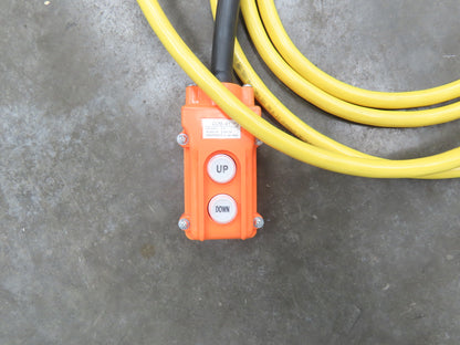 CM Lodestar Model J 1/2 Ton 1000lb Electric Chain Hoist 21' Lift 32 FPM 3PH 480V
